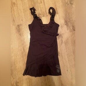 Shein brown dress Small